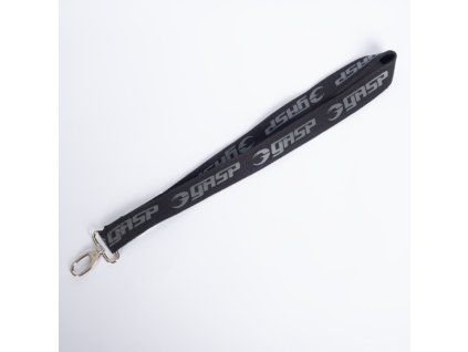 GASP LANYARD BLACK – klíčenka Gasp černá