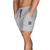 Better Bodies TAPERED SWEATSHORTS LIGHT GREY MENALGE – šortky Better Bodies světle šedé