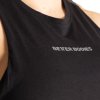 Better Bodies FLUID LOOSE RACERBACK BLACK – tílko Better Bodies černé