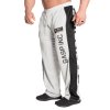 Gasp NO1 MESH PANT WHITE/GREY – tepláky Gasp bílo-šedé