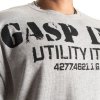 Gasp IRON THERMAL TEE GREY MELANGE – tričko Gasp světle šedé