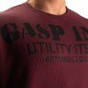 Gasp IRON THERMAL TEE MAROON – tričko Gasp kaštanové