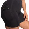 Better Bodies HIGH WAIST SHORTS BLACK – šortky Better Bodies černé