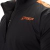 Gasp TRACK SUIT JACKET BLACK/FLAME – mikina Gasp černo-oranžová