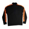 Gasp TRACK SUIT JACKET BLACK/FLAME – mikina Gasp černo-oranžová