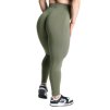 Better Bodies SCRUNCH LEGGINGS WASHED GREEN – legíny Better Bodies seprané zelené