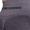Better Bodies CURVE SCRUNCH LEGGINGS BLACK MELANGE – legíny Better Bodies černé melanž