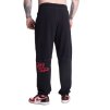 Gasp VINTAGE SWEATPANTS BLACK/RED – tepláky Gasp černo-červené