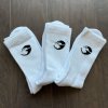 Gasp CREW SOCKS 3-PACK WHITE – ponožky Gasp bílé 3ks