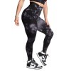 Better Bodies ENTICE SCRUNCH LEGGINGS BLACK TIE DYE – legíny Better Bodies mramorové černé