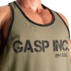Gasp DIVISION JERSEY TANK WASHED GREEN – tílko Gasp seprané zelené