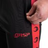 Gasp TRACK SUIT PANTS BLACK/RED – tepláky Gasp černo-červené