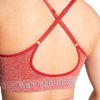 Better Bodies CURVE SCRUNCH BRA CHILI RED MELANGE – sportovní podprsenka Better Bodies červená