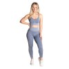 Better Bodies CURVE SCRUNCH BRA BLUE MELANGE – sportovní podprsenka Better Bodies modrá melanž