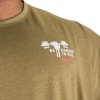 Gasp HARDER TO KILL IRON TEE ARMY GREEN MELANGE  – tričko Gasp army zelené