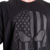Gasp SKULL DIVISION IRON TEE BLACK – tričko Gasp černé