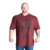 Gasp SKULL DIVISION IRON TEE MAROON – tričko Gasp gaštanové