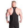 Gasp ESSENTIAL T-BACK BLACK/GREY – tílko Gasp černo-šedé