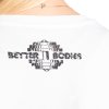 Better Bodies Eighty 2 TEE WHITE – tričko Better Bodies bílé