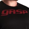 Gasp LEGACY GYM TEE BLACK/RED – tričko Gasp černo-červené