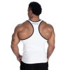 FitnessHouse.cz - pánské fitness žebrované tílko Gasp RIBBED T-BACK WHITE, bílé, art.no. 220690-001.3