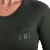 Better Bodies 82 LS DEEP FOREST – funkčné tričko Better Bodies tmavozelené