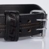 GASP LIFTING BELT BLACK/BLACK – tréninkový opasek Gasp černý s černým