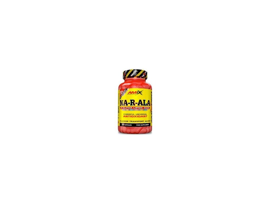 Amix Pro Series NA-R-ALA Alpha Lipoic Acid 100 mg 60 kapslí