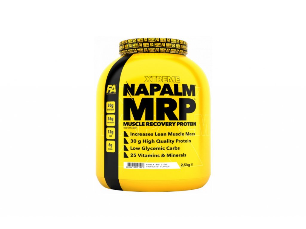 10209 fa nutrition napalm mrp 2500 g protein po treninku