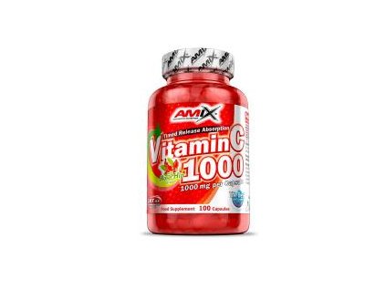 Amix Vitamin C 1000 mg + Rose Hips 100 kapslí