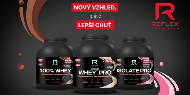 Novinky mezi proteiny Reflex Nutrition