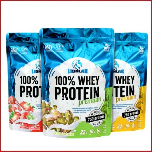 Nové příchutě oblíbeného Lionlab Whey Protein
