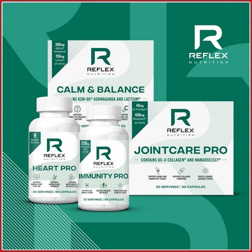 Exkluzivní novinky od Reflex Nutrition