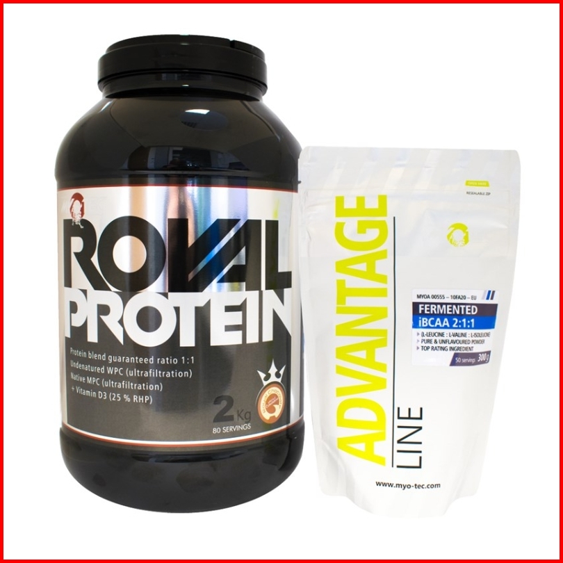 Speciální nabídka Myotec - BCAA zdarma k proteinu nebo gaineru