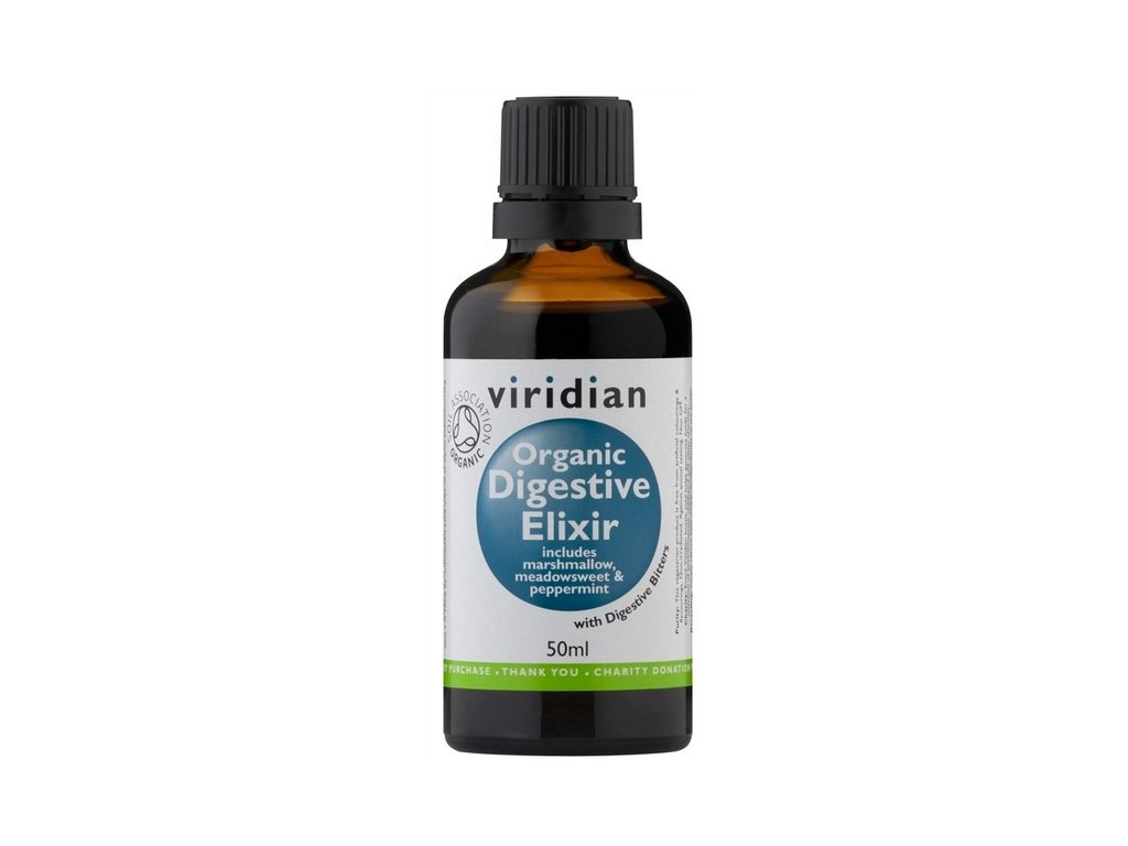 Digestive Elixir 50ml Organic (Elixír pro zažívání)
