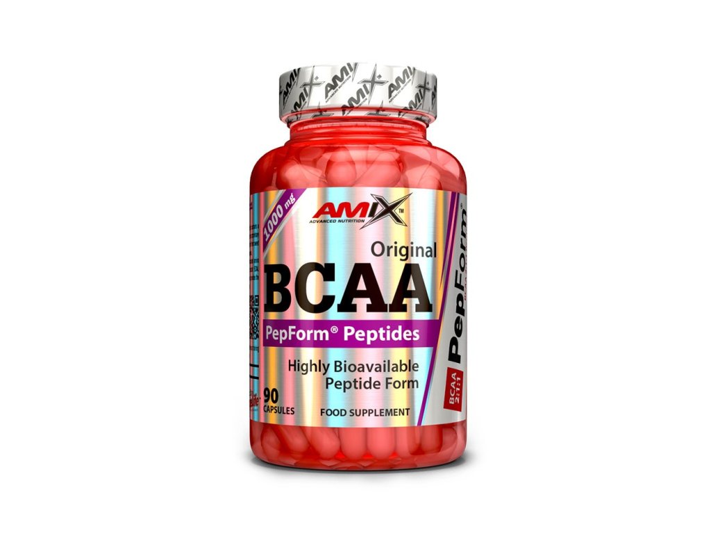 Výsledek obrázku pro BCAA Peptide PepForm 90 kapslí