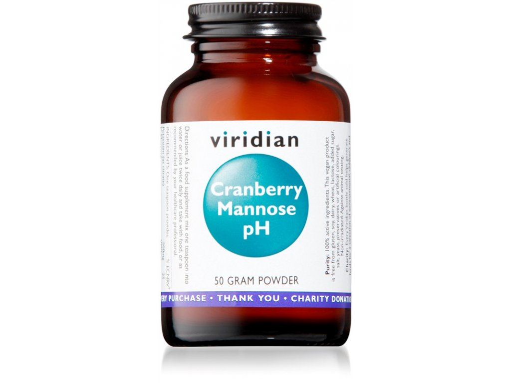 Cranberry Mannose pH 50g (Brusinky, manóza a draslík)