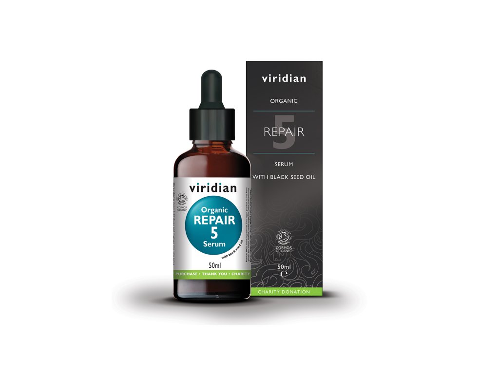 Viridian Repair 5 Serum 50ml Organic (Sérum z 5 BIO esenciálních olejů) -  recenze, diskuze