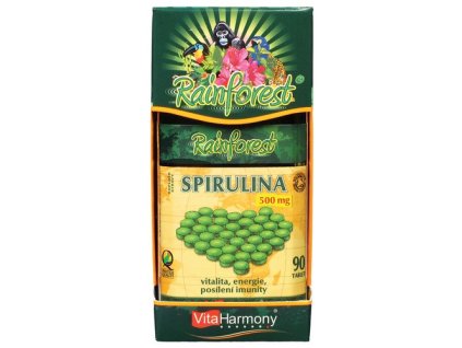 RainForest® spirulina 500 mg - 90 tbl.