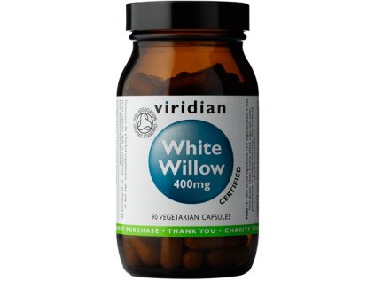 Organic White Willow Bark 400mg 90 kapslí
