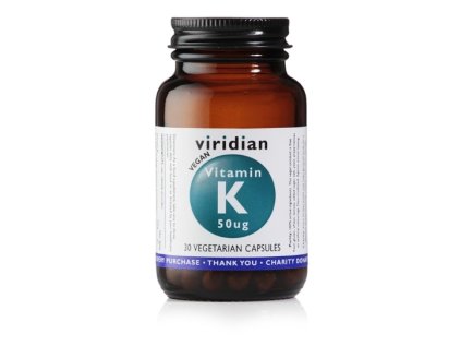 Vitamin K 50ug 30 kapslí