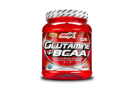 Amix Glutamine + BCAA Powder 500 g Natural