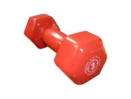 Jednoručka Vinyl Dumbell 3kg PS 4026