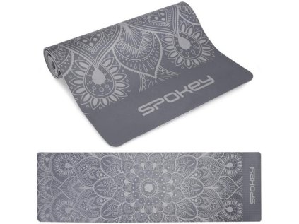 mandala šedá podložka 1