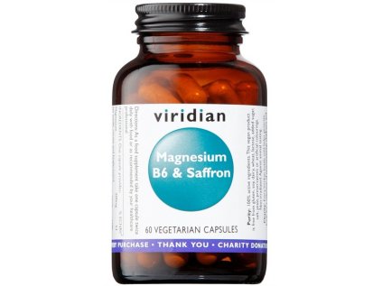 Magnesium B6 & Saffron 60 kapslí