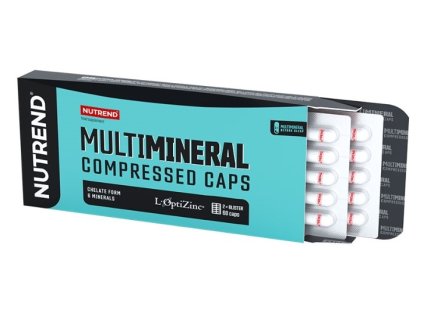 Multimineral Compressed 60 kapslí - expirace 22.2.2018