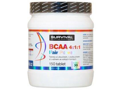 bcaa 411 survival tablety