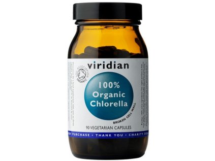 100% Organic chlorella 90 kapslí