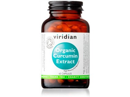 Organic Curcumin Extract 60 kapslí