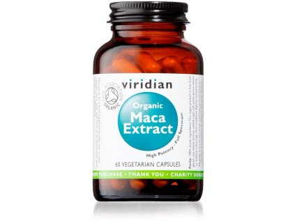 Organic Maca Extract 60 kapslí